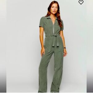REFORMATION Cassidy Courdroy Jumpsuit - NWT size 12